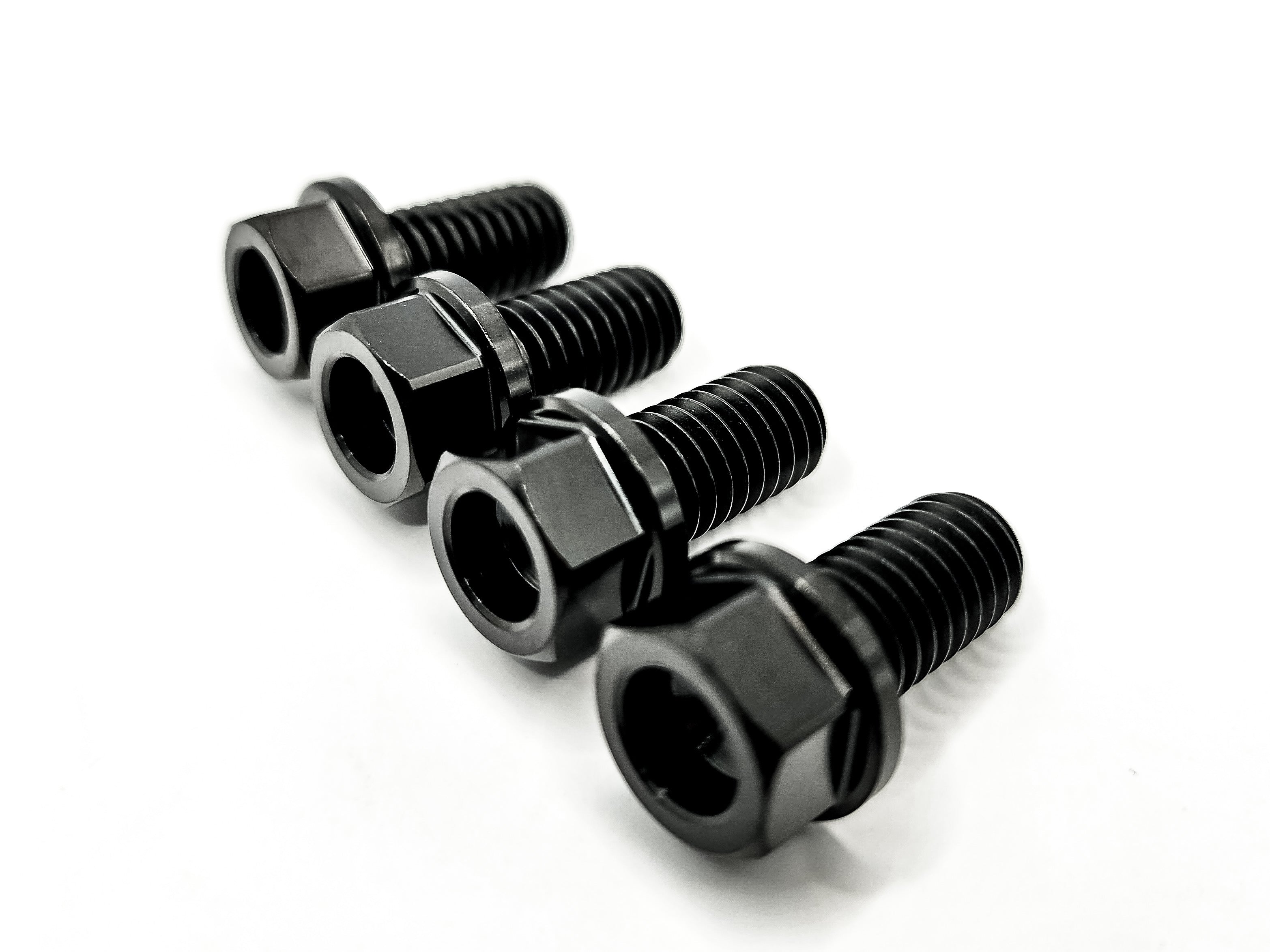 DMI Bell Housing To Motor Plate Mount x4 Black Bolt Kit