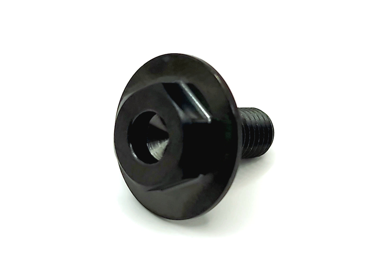 1/4 UNF .750" Black 7/16 Hex With Large Built In Washer
