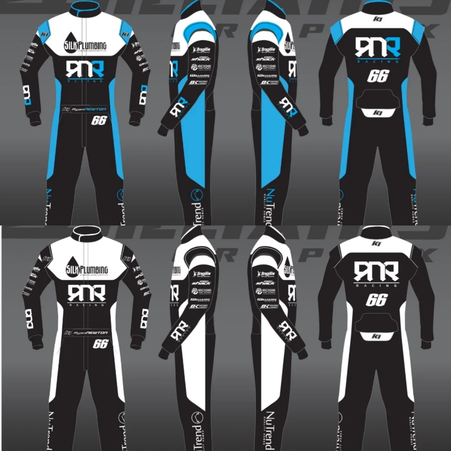 K1 RaceGear Premium 2 Layer SFI 3.2A/5 Custom Race Suit