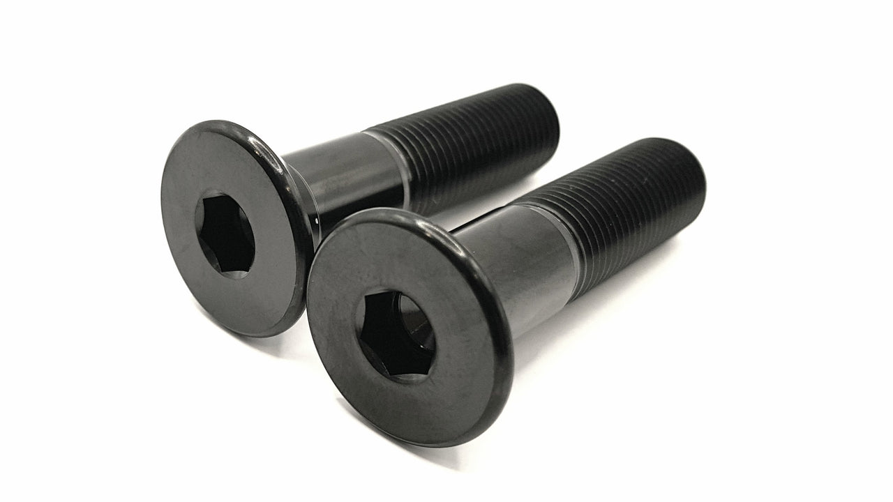 Wilwood Left Front Tapered Head Combo Arm 1 7/8 " Long BLACK