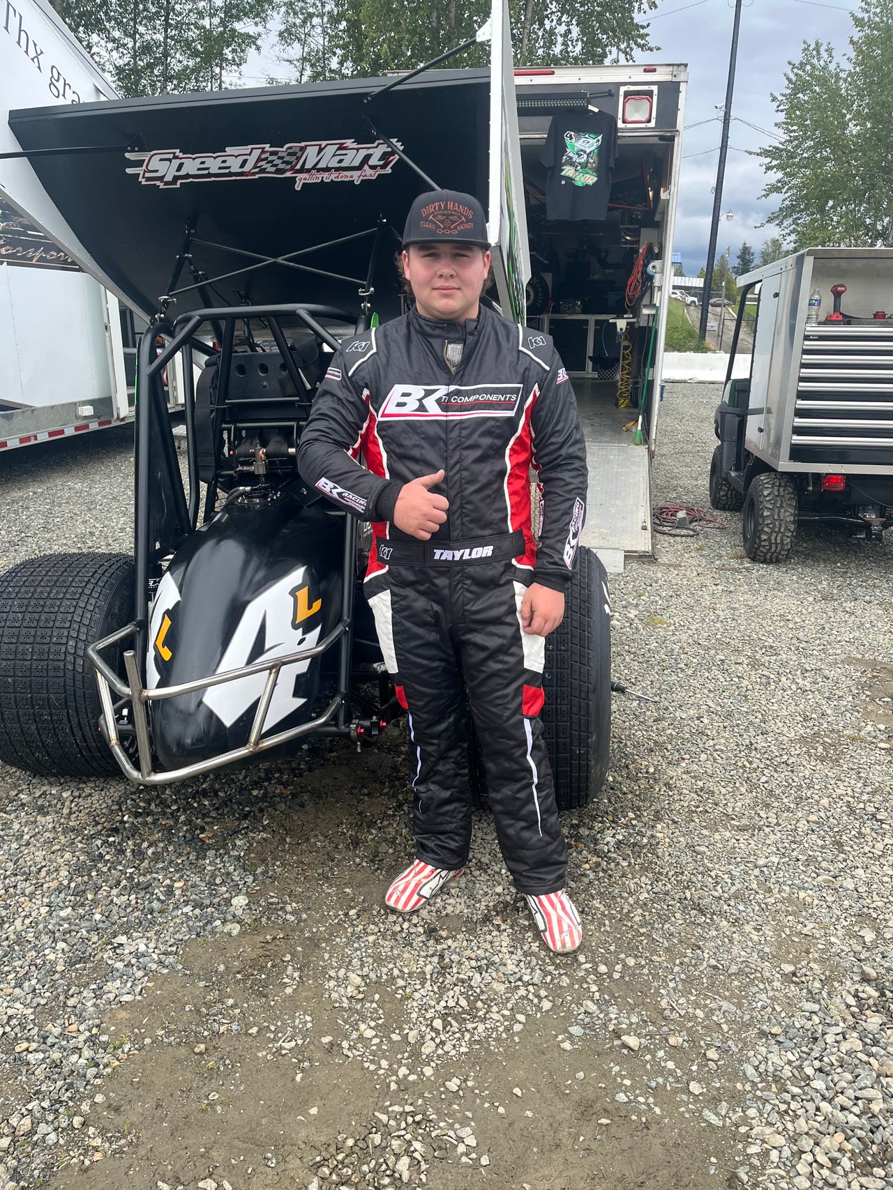BK Sponsored K1 RaceGear Premium 2 Layer SFI Custom Race Suit