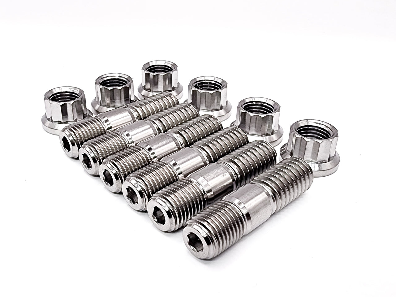 Wingless Header Stud & 12-Point Nut Kit