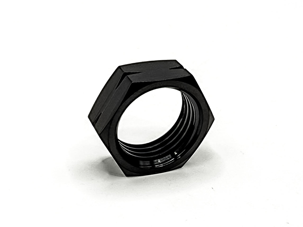 Titanium Black Left Hand Jam Nut