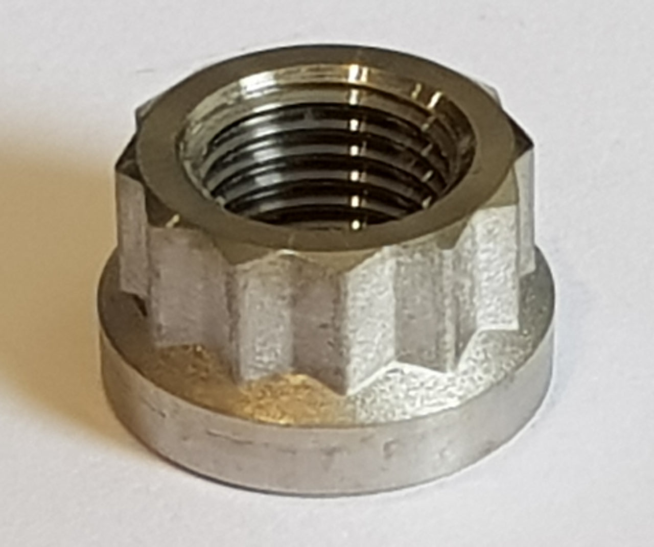 Titanium 12 Point Header Nut