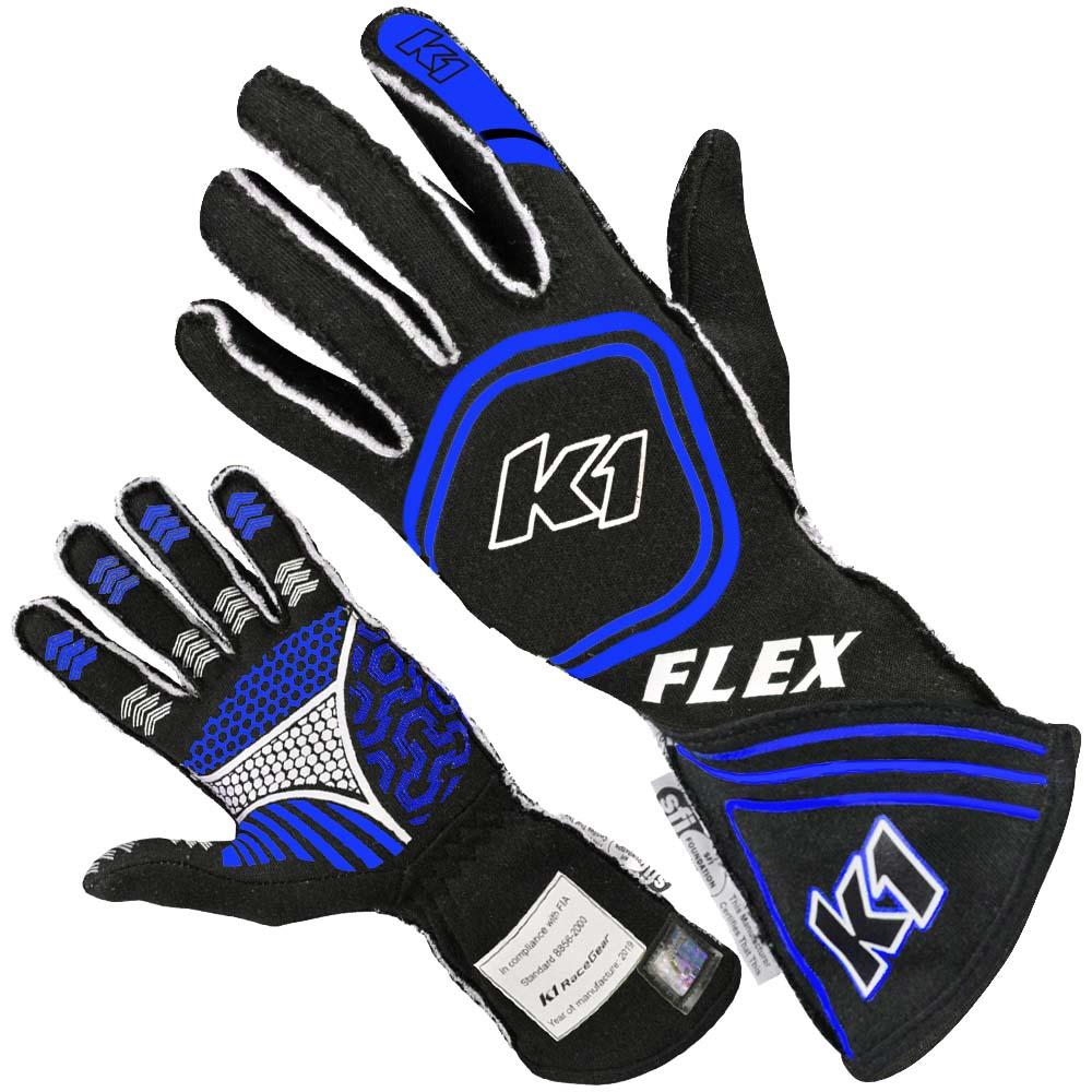 K1 Flex Nomex Glove Black/Blue