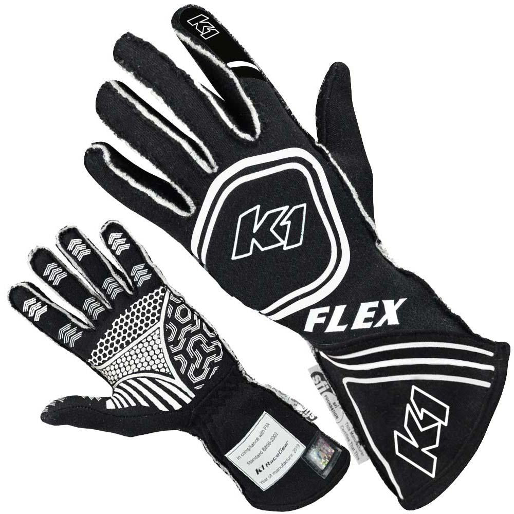 K1 Flex Nomex Glove Black/White