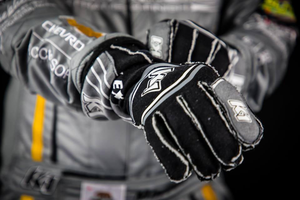 K1 Flex Nomex Glove Black/White